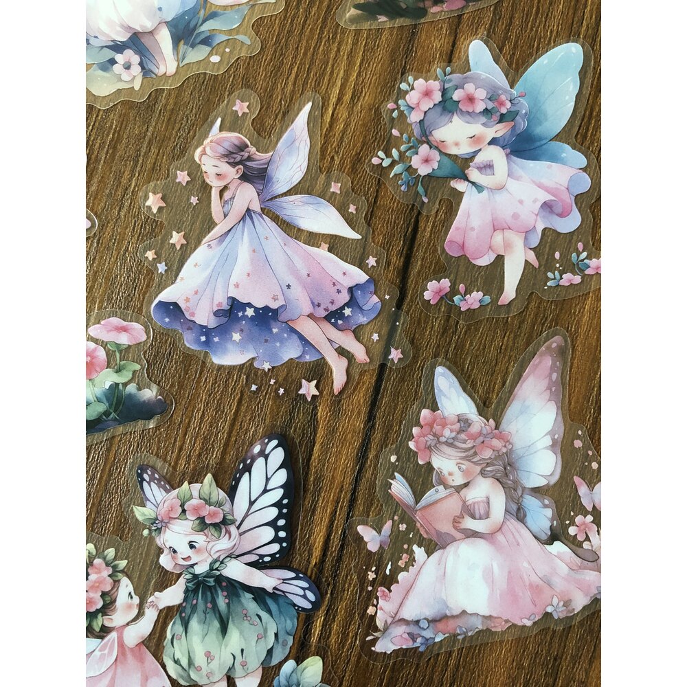 Magical Fairy Pet Stickers | Bullet Journal Malzemeleri