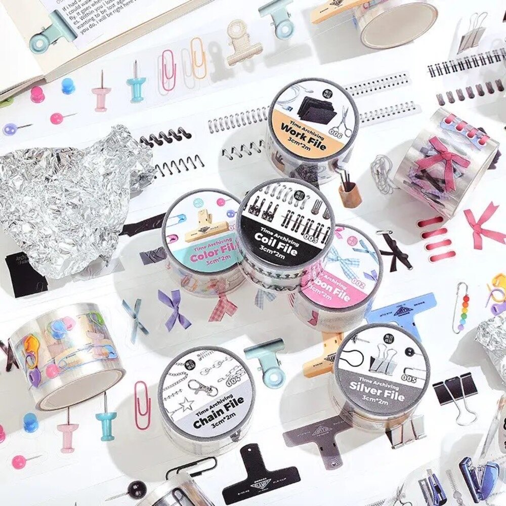 Journaling Die Cut Pet Bantlar | Bullet Journal Malzemeleri
