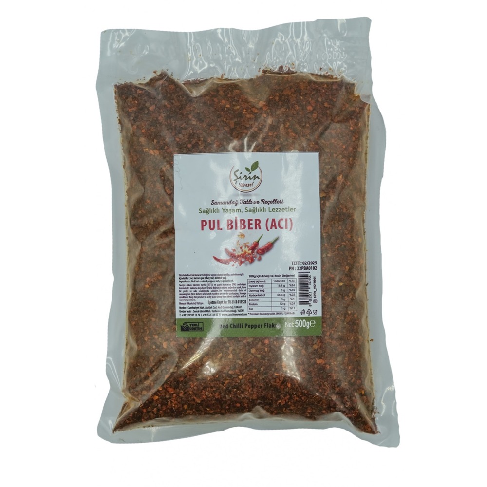 Pul Biber (Acı) 500g