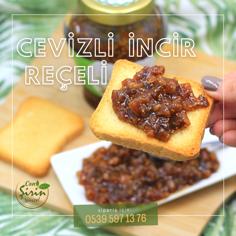 Cevizli İncir Reçeli 450g