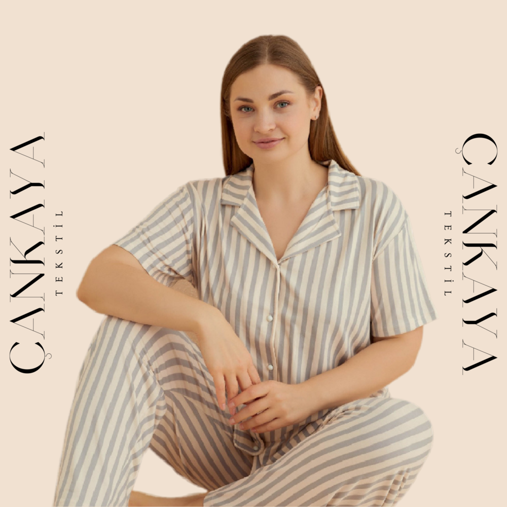 Battal Beden Konforu! 3XL-4XL-5XL Pijama Takımı, Yumuşacık ve Kaliteli