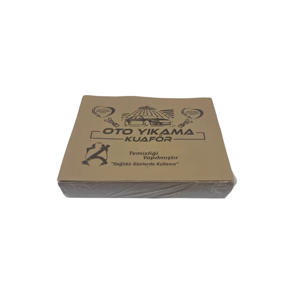 Caribre - Oto Kağıt Paspas Kraft - 110 gram 500 Adet - Araç içi koruma