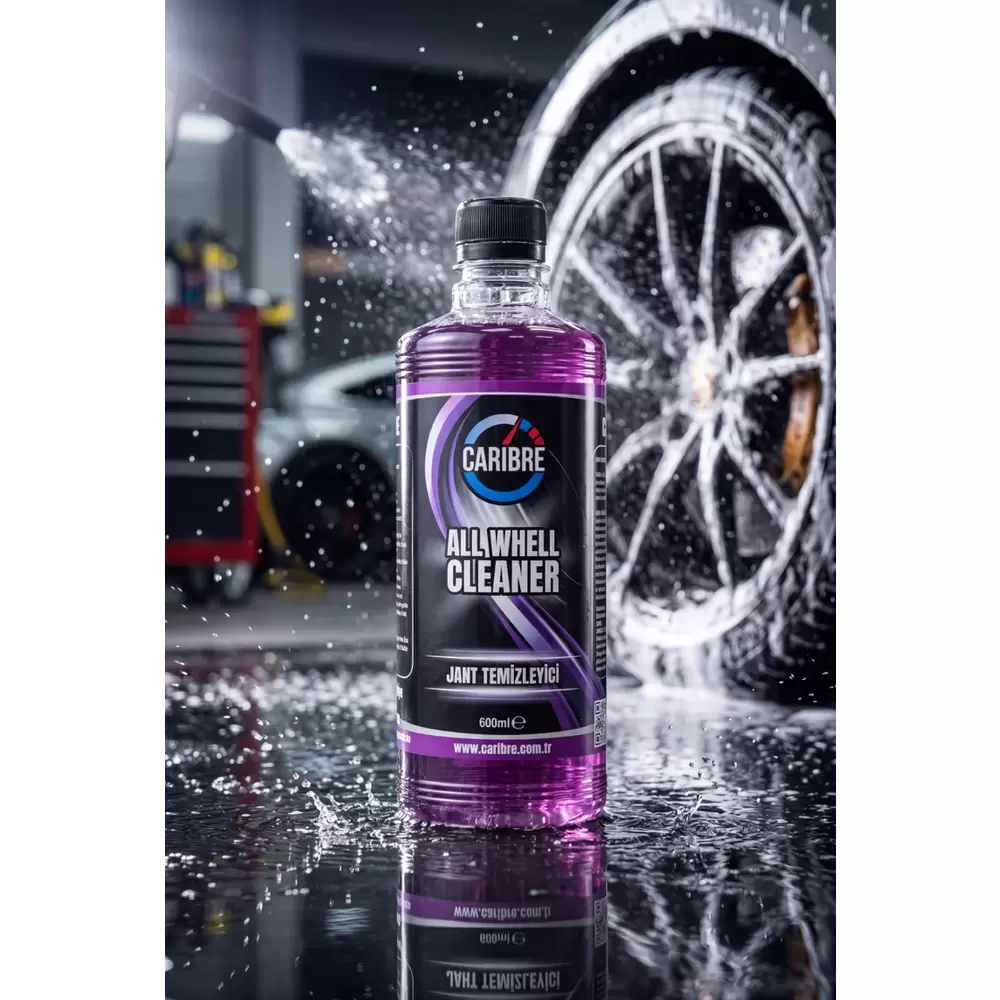 CARİBRE - Jant Temizleyici - 600 ml - Jant bakımı - Fren tozu ve kirleri temizler