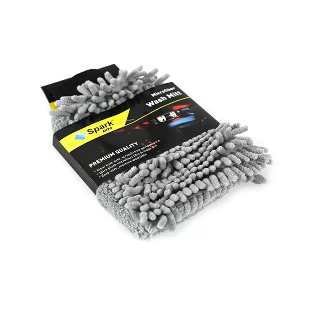 Spark - ML7050 Mikrofiber Wash Mitt - Çizik Önleyici Yıkama Eldiveni