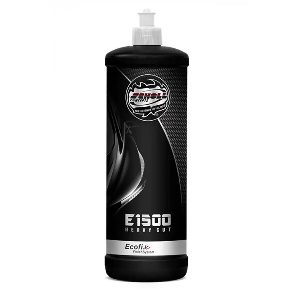 Scholl Concepts E1500 Polishing Compound Heavy Cut 1 lt Ekonomik ve Güçlü Ağır Aşındırıcı Pasta