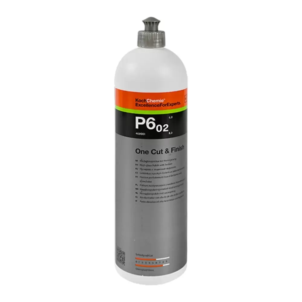 Koch Chemie - P6.02 One Cut Finish - 1 lt Tek Adım Pasta ve Koruyucu