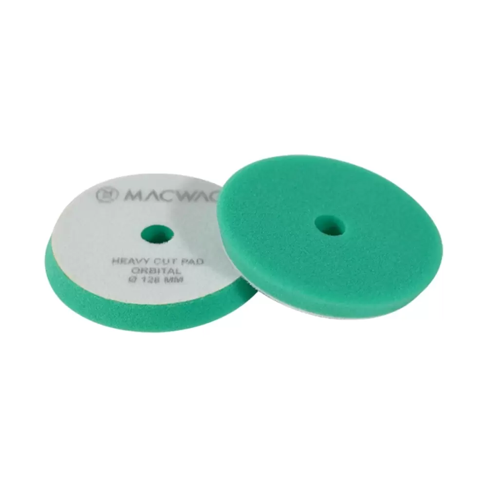 MacWag Heavy Cut Pad Orbital ø128-140x20 mm Profesyonel Sert Pasta Süngeri