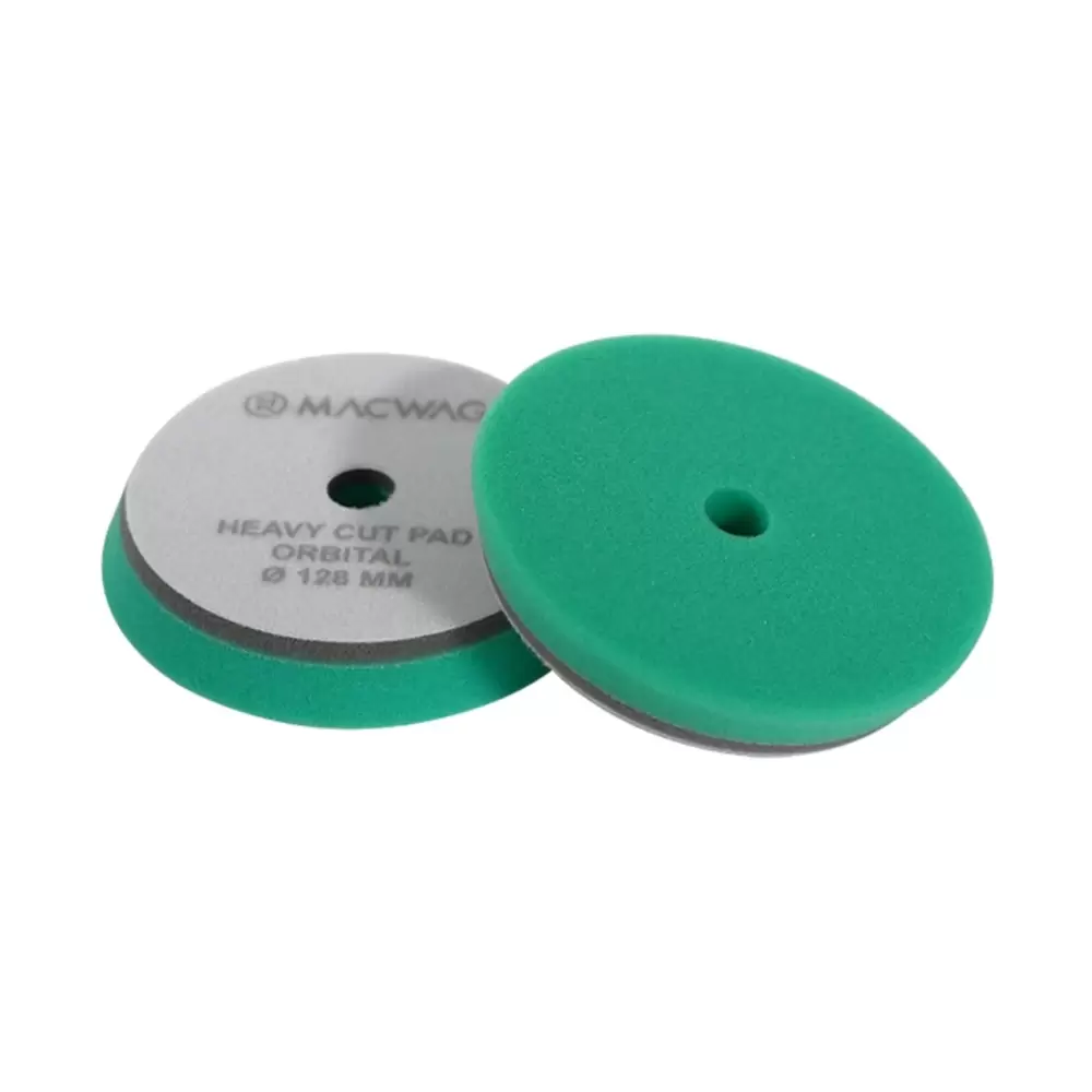MacWag Heavy Cut Pad Orbital ø128-150x25 mm Yüksek Performanslı Sert Pasta Süngeri