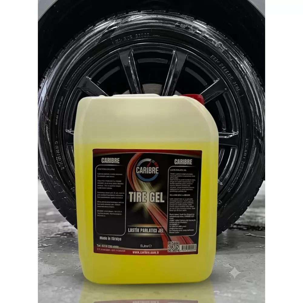 Caribre - Eko Lastik Parlatıcı Jel - 5 Litre - Lastik bakım