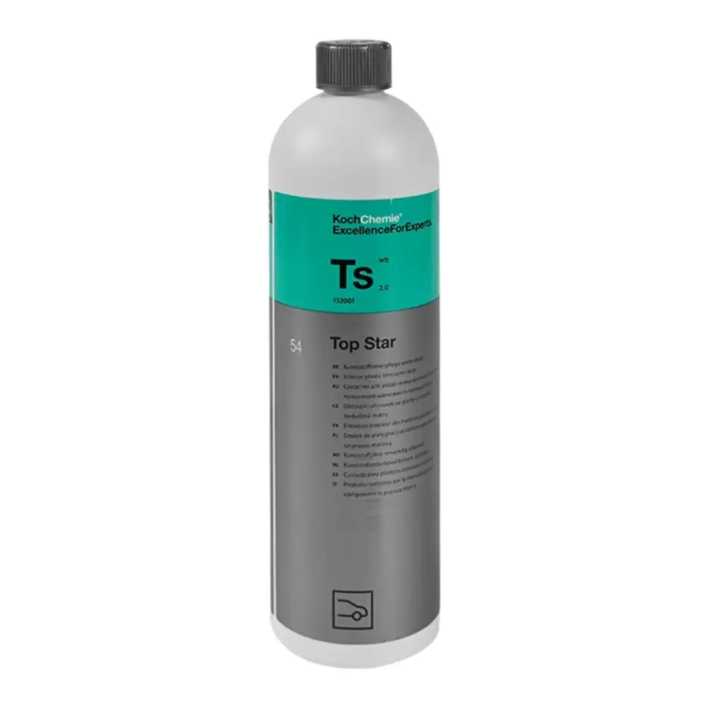 Koch Chemie TS Top Star 1 lt Profesyonel İç Plastik, Vinil ve Kauçuk Bakım Sütü