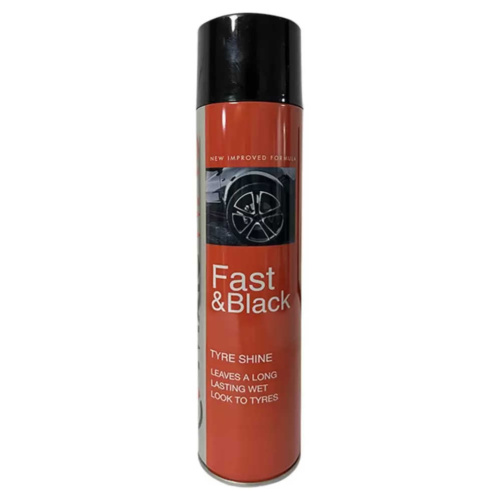 MacWag Fast Black Tyre Shine 600 ml Hızlı Lastik Parlatıcı ve Koruyucu Sprey