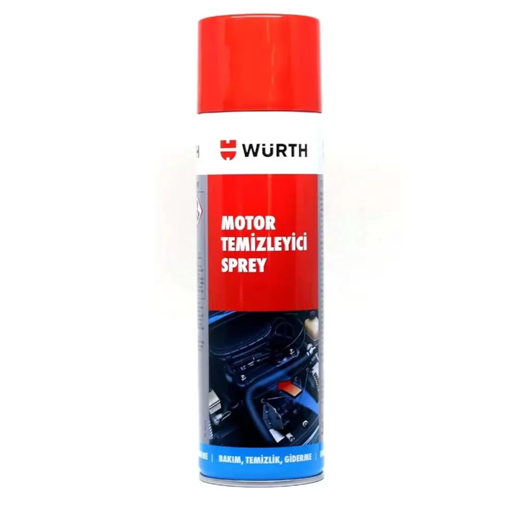 Würth - Motor Temizleyici Sprey - 500 ml - Susuz motor temizliği