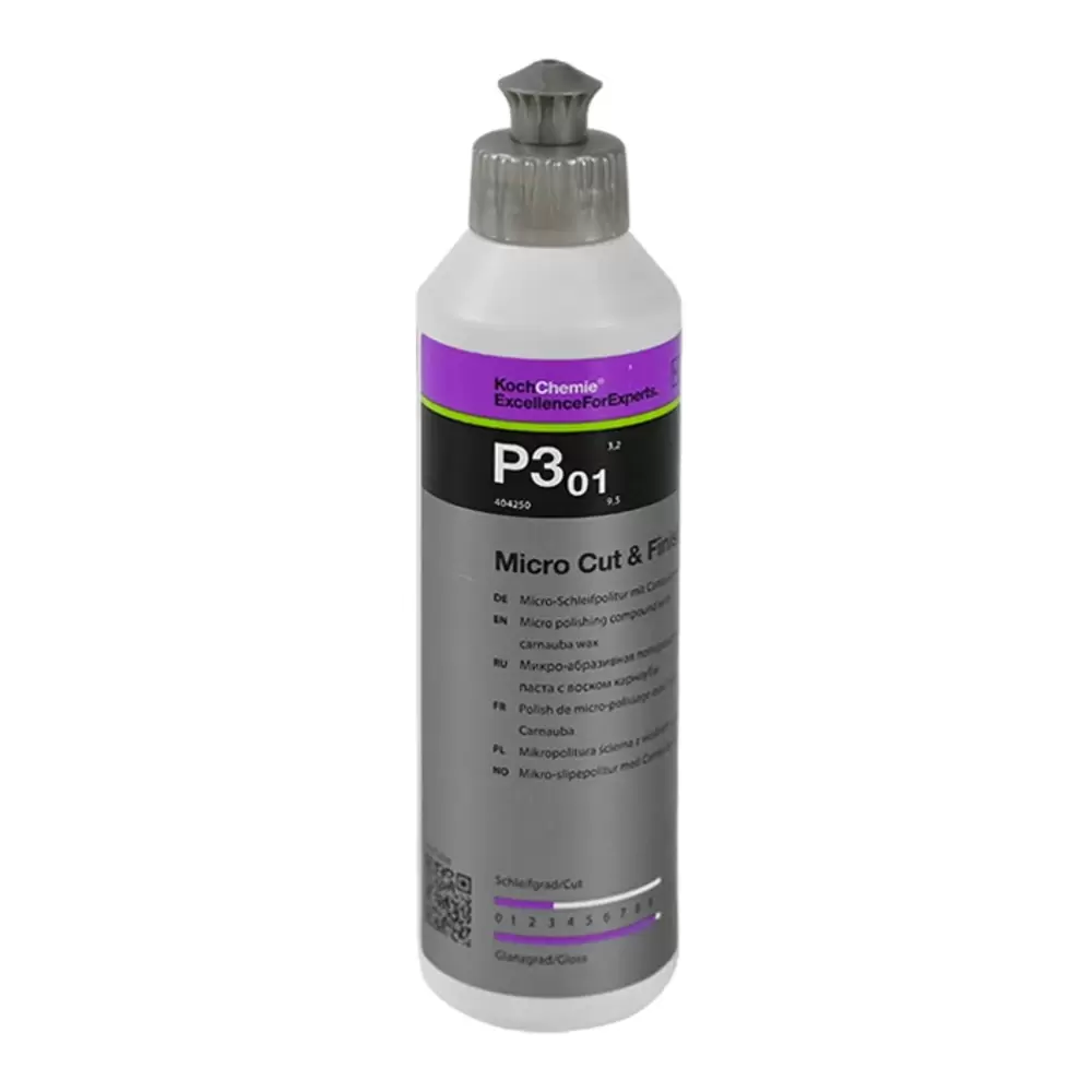Koch Chemie - P3.01 Micro Cut Finish - 250 ml Mikro Hare Giderici ve Koruyucu Cila