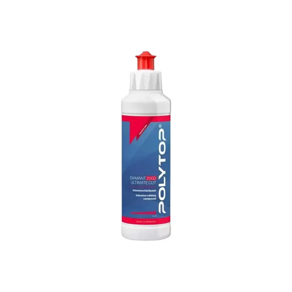 Polytop - Diamant 2000 Ultimate Cut - 250 ml - Pasta cila uygulama - Agresif çizik giderme sağlar