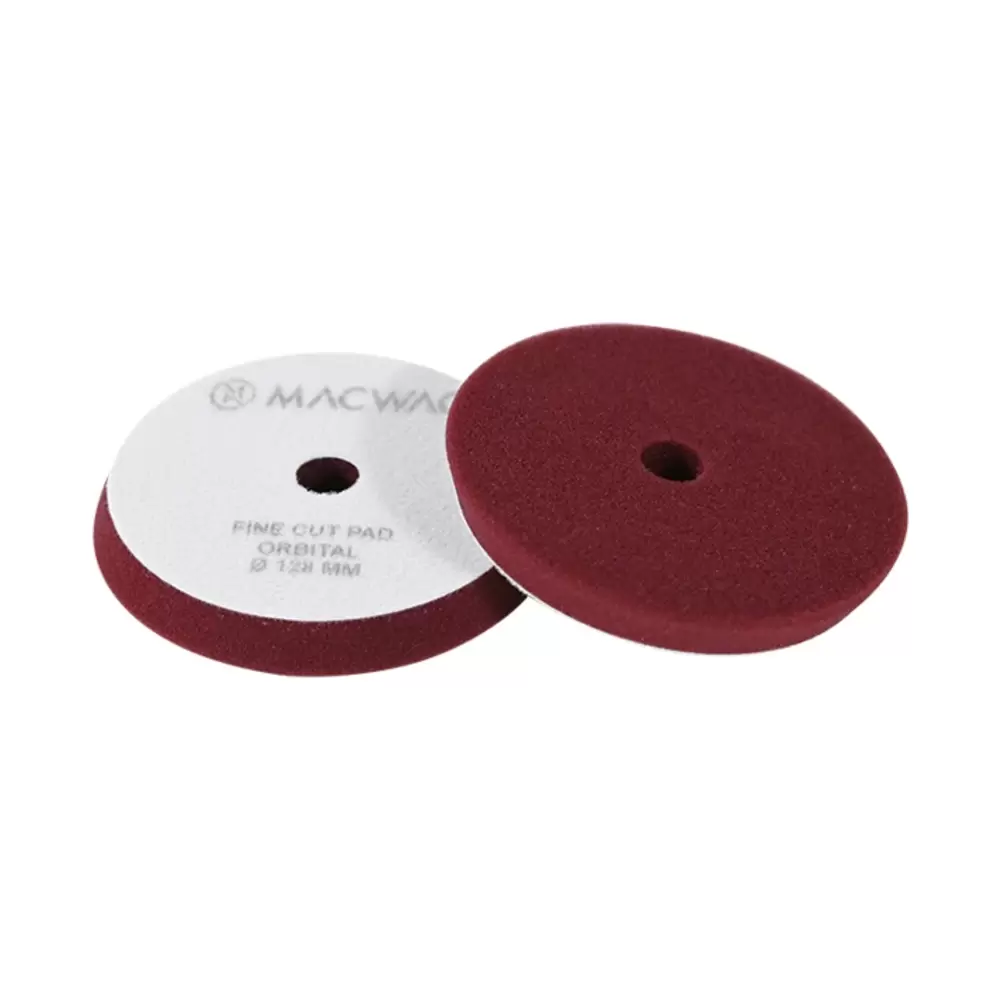 MacWag Fine Cut Pad Orbital ø128-140x20 mm Profesyonel Orta-İnce Pasta Süngeri