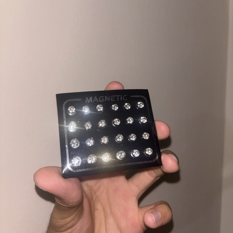 Mıknatıslı Küpe Iced Out | Chainwoods
