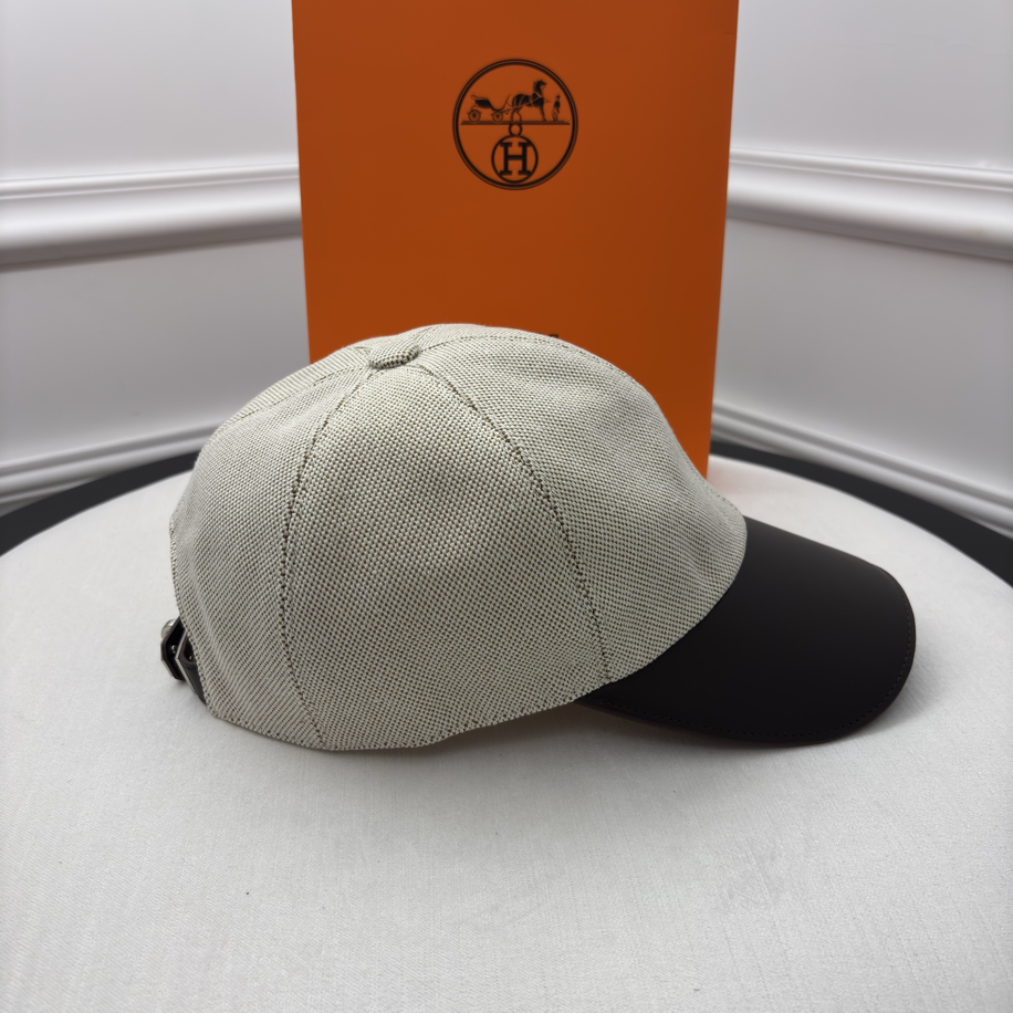 Hermes Casquette Tess Kelly Plein Air Kahve | Charmé Parisien