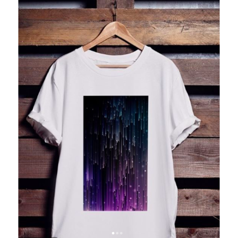 Neon Falling Stars | PIN Design