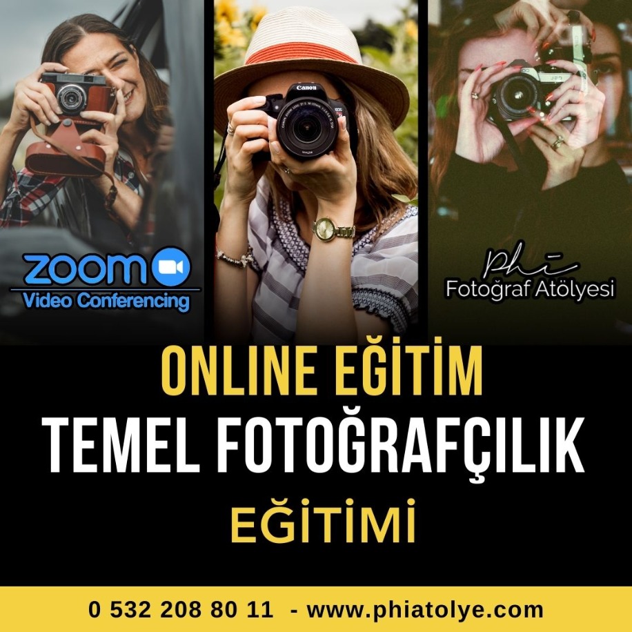 ONLİNE Temel Fotoğrafçılık Eğitimi 