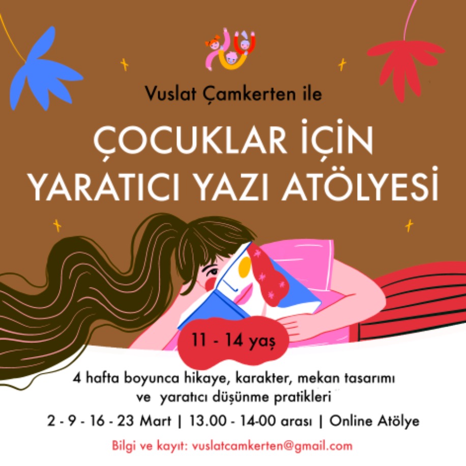 Çocuklar için Yaratıcı Yazı Atölyesi