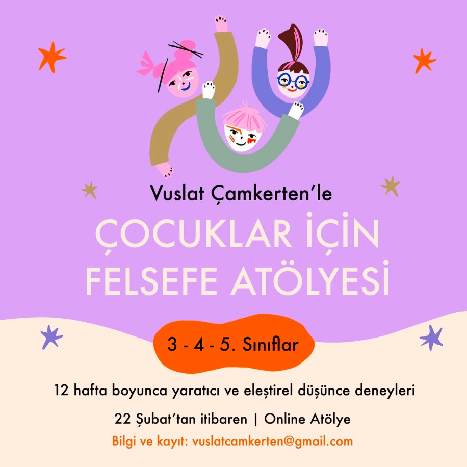 Çocuklar için Felsefe Atölyesi / 4 Haftalık Ödeme