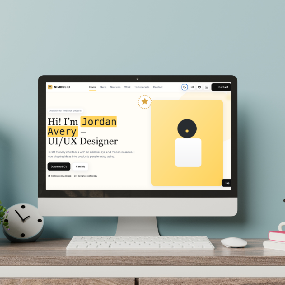 Brightfolio Template