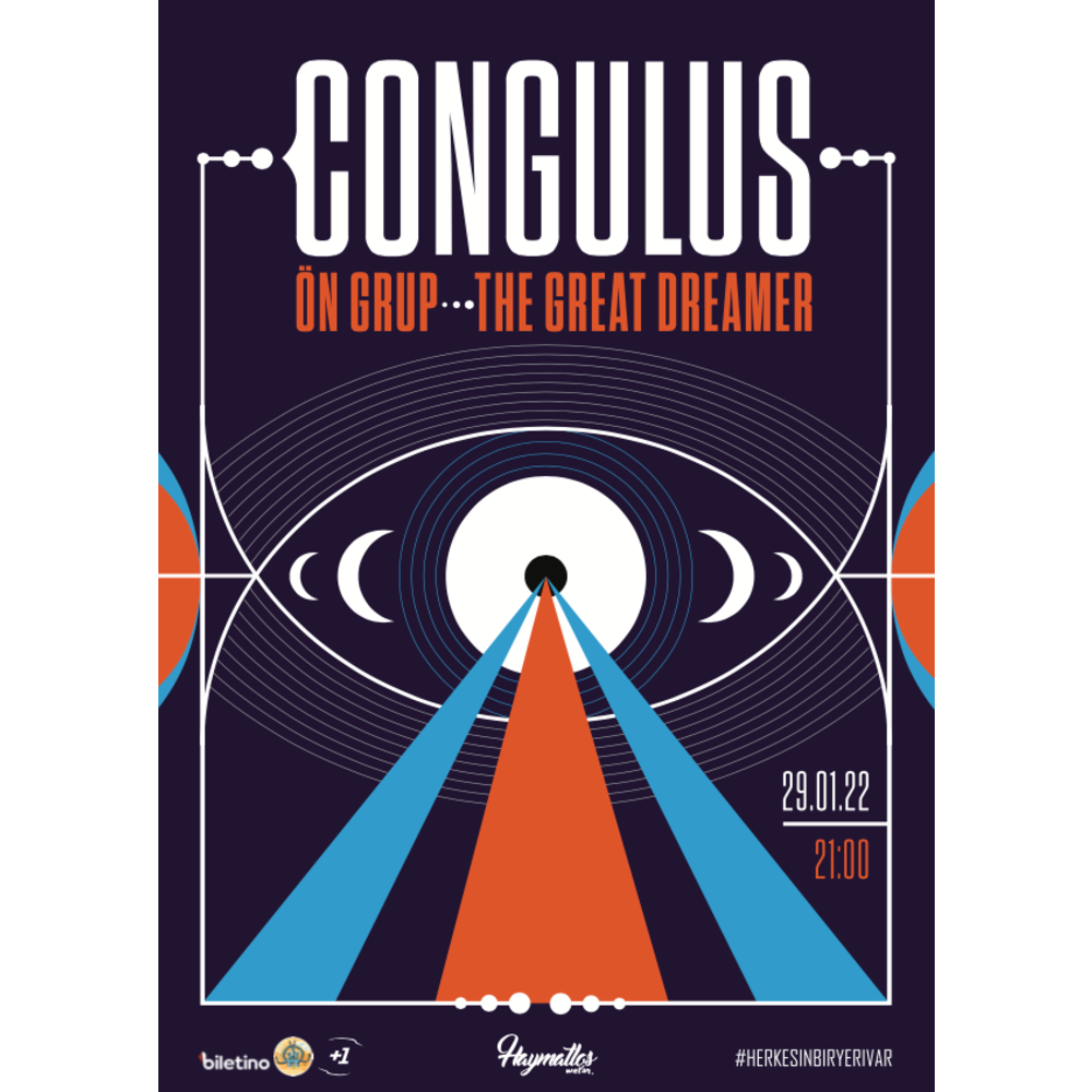 Congulus Konser Afişi 50x70