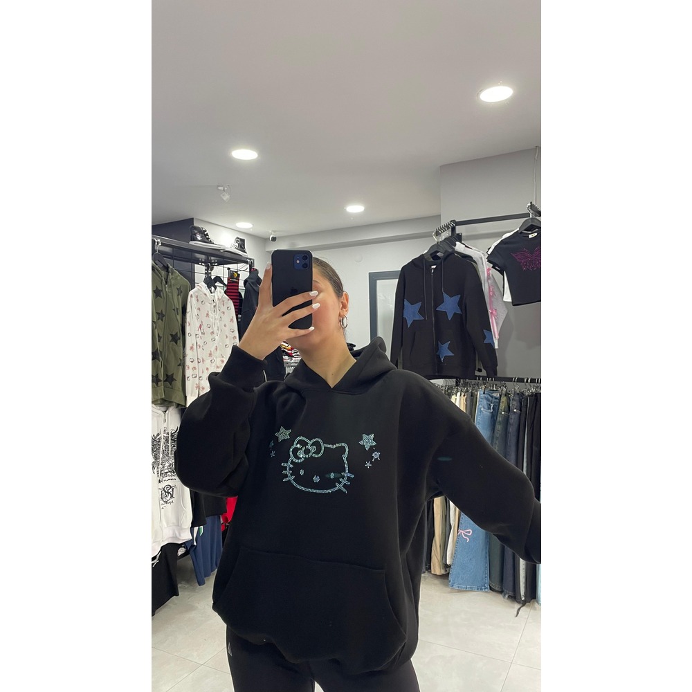 Hello Kitty Blue Hoodie