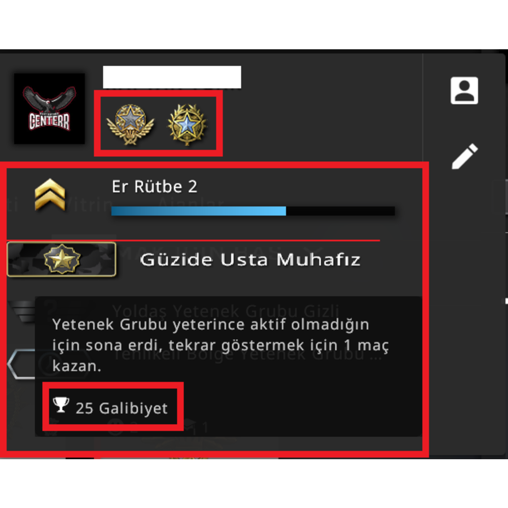 DMG 2 MADALYA 25 WİN 800 SAAT İLK MAİL FACEİT