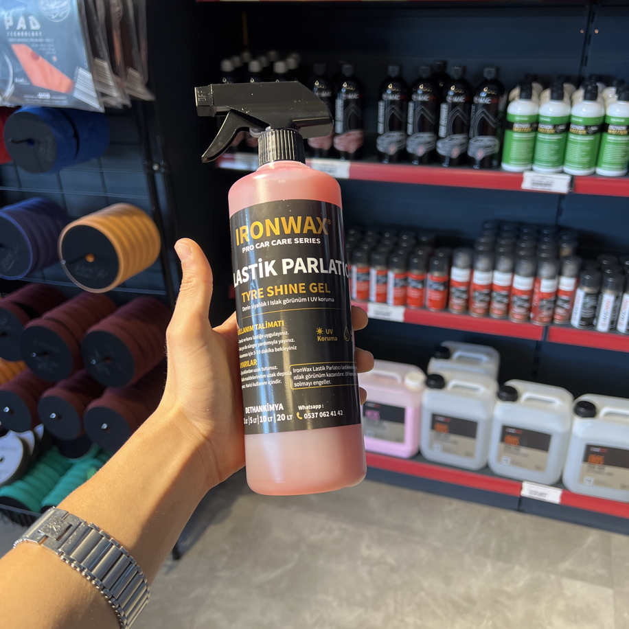 İRONWAX LASTİK PARLATICI SIVI