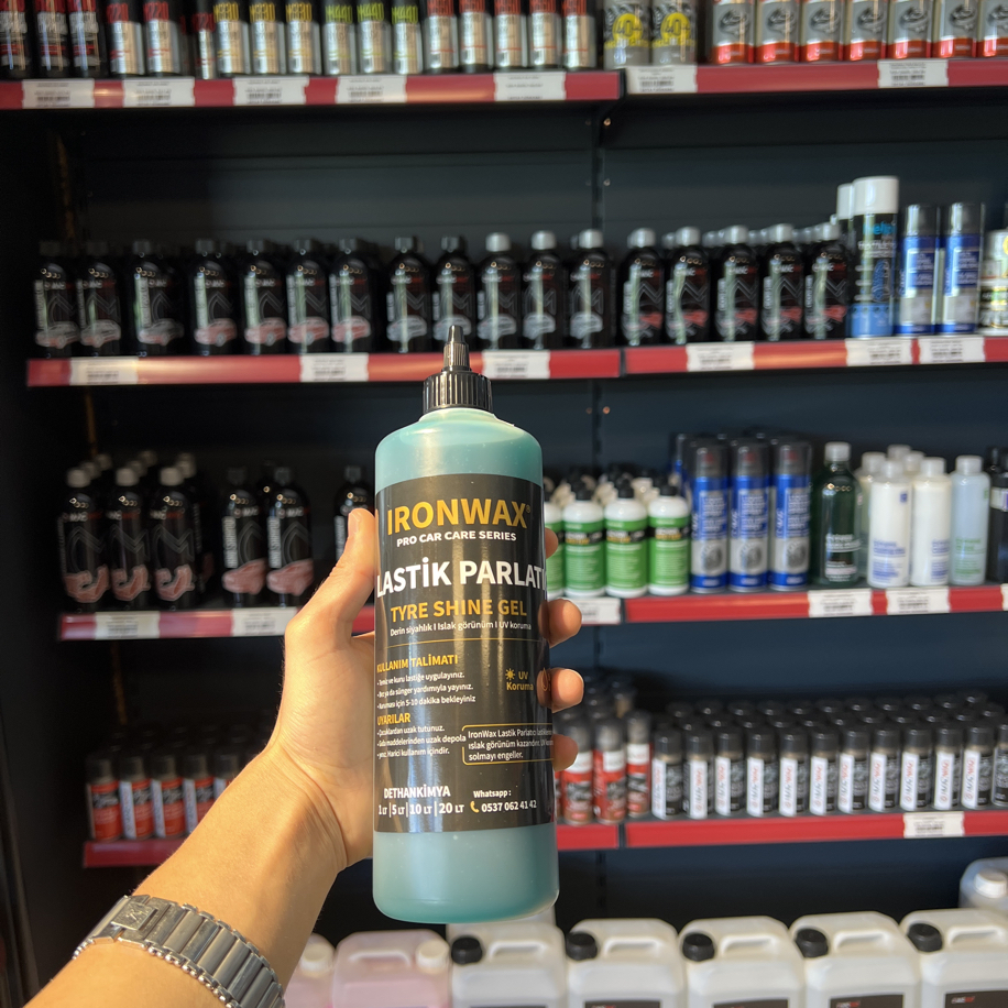 İRONWAX LASTİK PARLATICI JEL