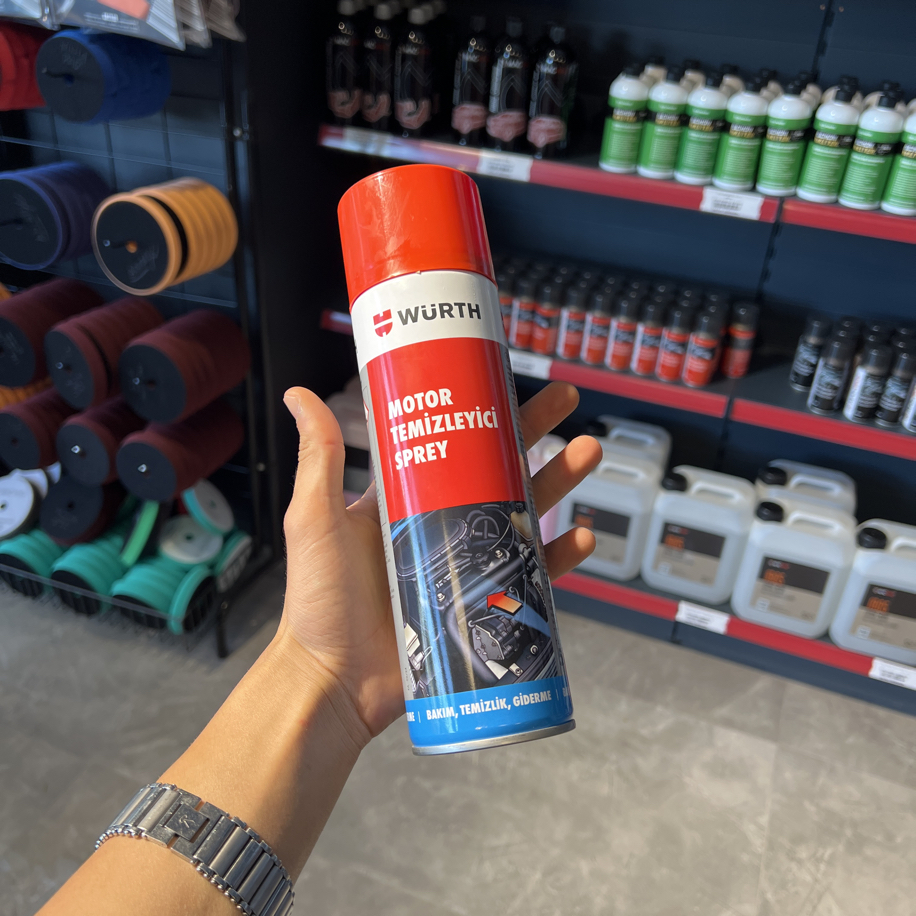WÜRTH MOTOR TEMİZLEME SPREYİ