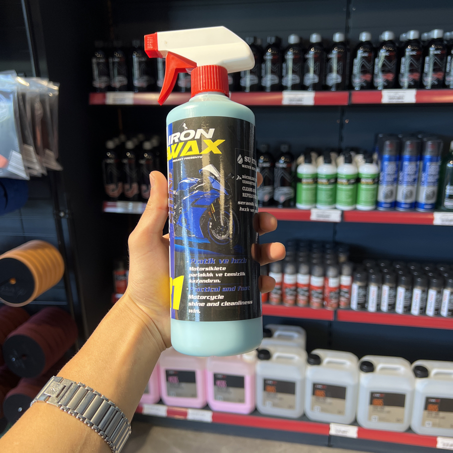 İRONWAX SUSUZ MOTOSİKLET TEMİZLEYİCİ
