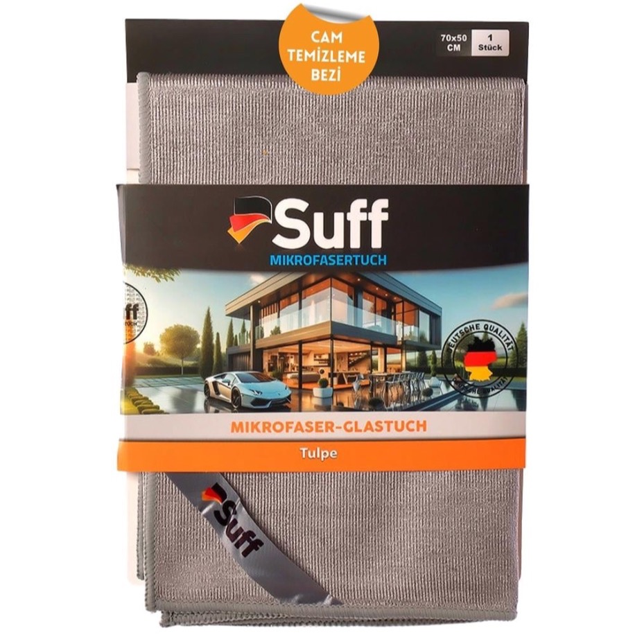 Suff Tulpe Cam Temizleme Bezi 70x50