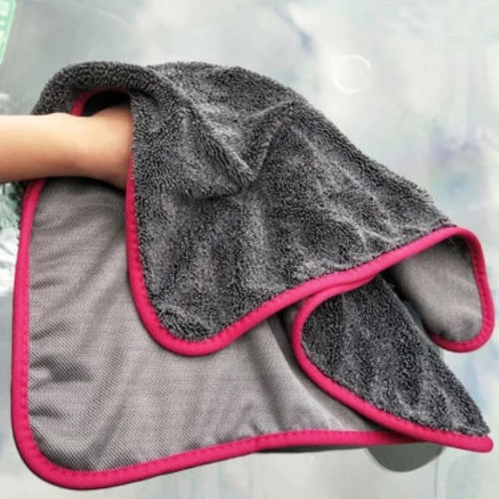 Kırmızı Stil  Araba Yıkama Havlusu Mikrofiber Havlu