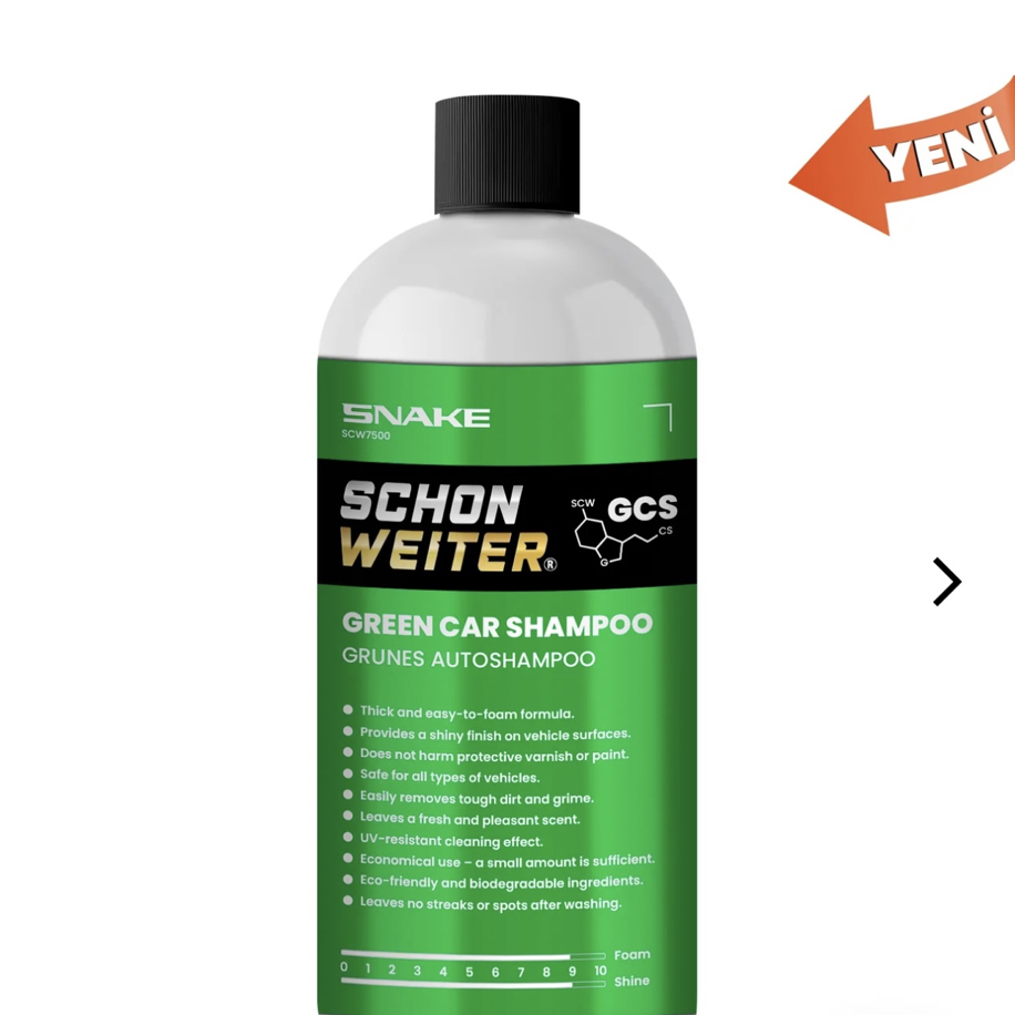 Schön Weiter Cilalı Araç Oto Şampuanı 500 ml (Gcs)