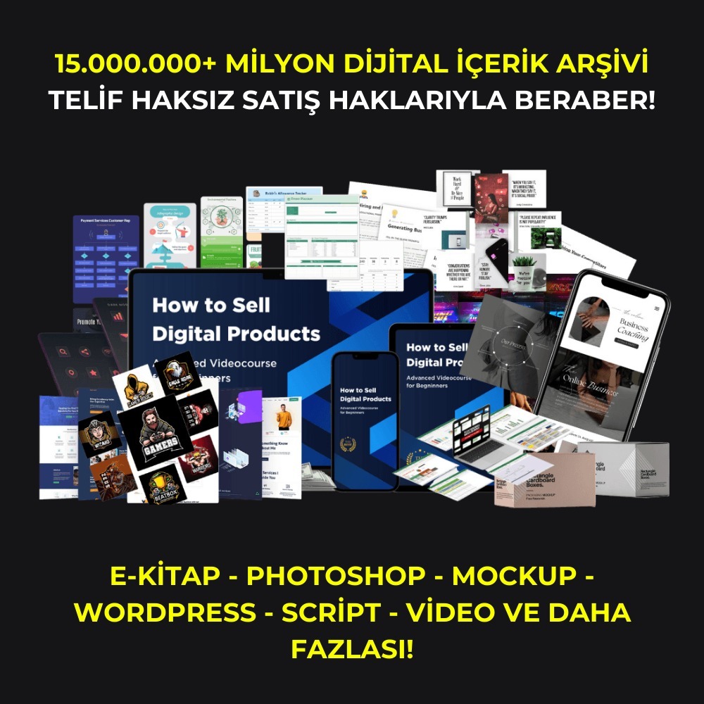 15 Milyon Dijital Ürün