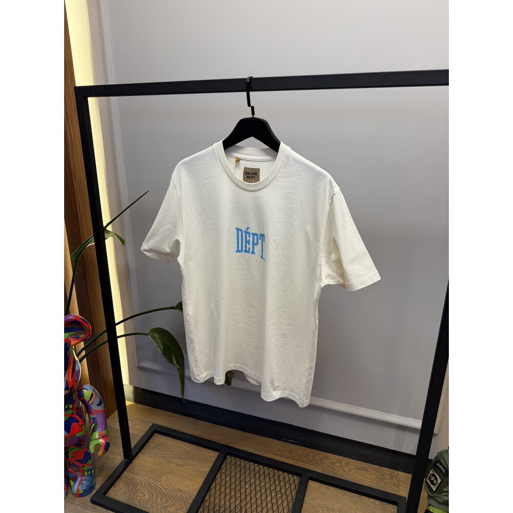 GDT - Tshirt - Back Logo - Beyaz Mavi 