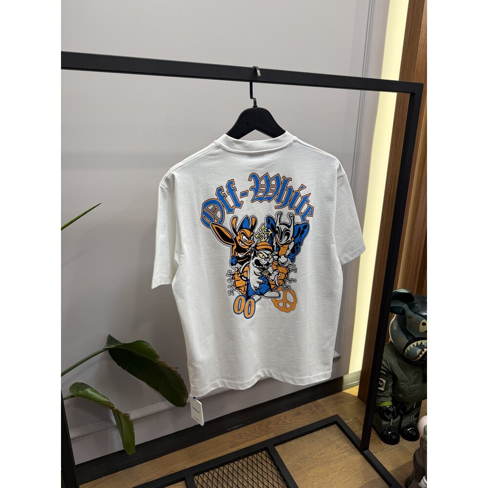 OW - Tshirt - Gang Skate - Beyaz