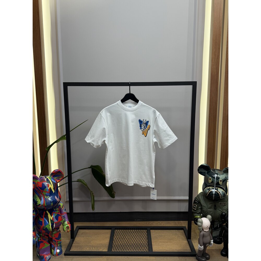 OW - Tshirt - Gang Skate - Beyaz