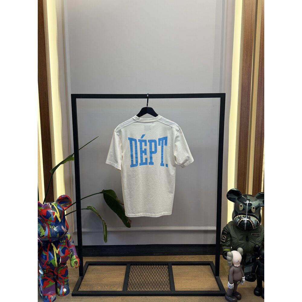 GDT - Tshirt - Back Logo - Beyaz Mavi 