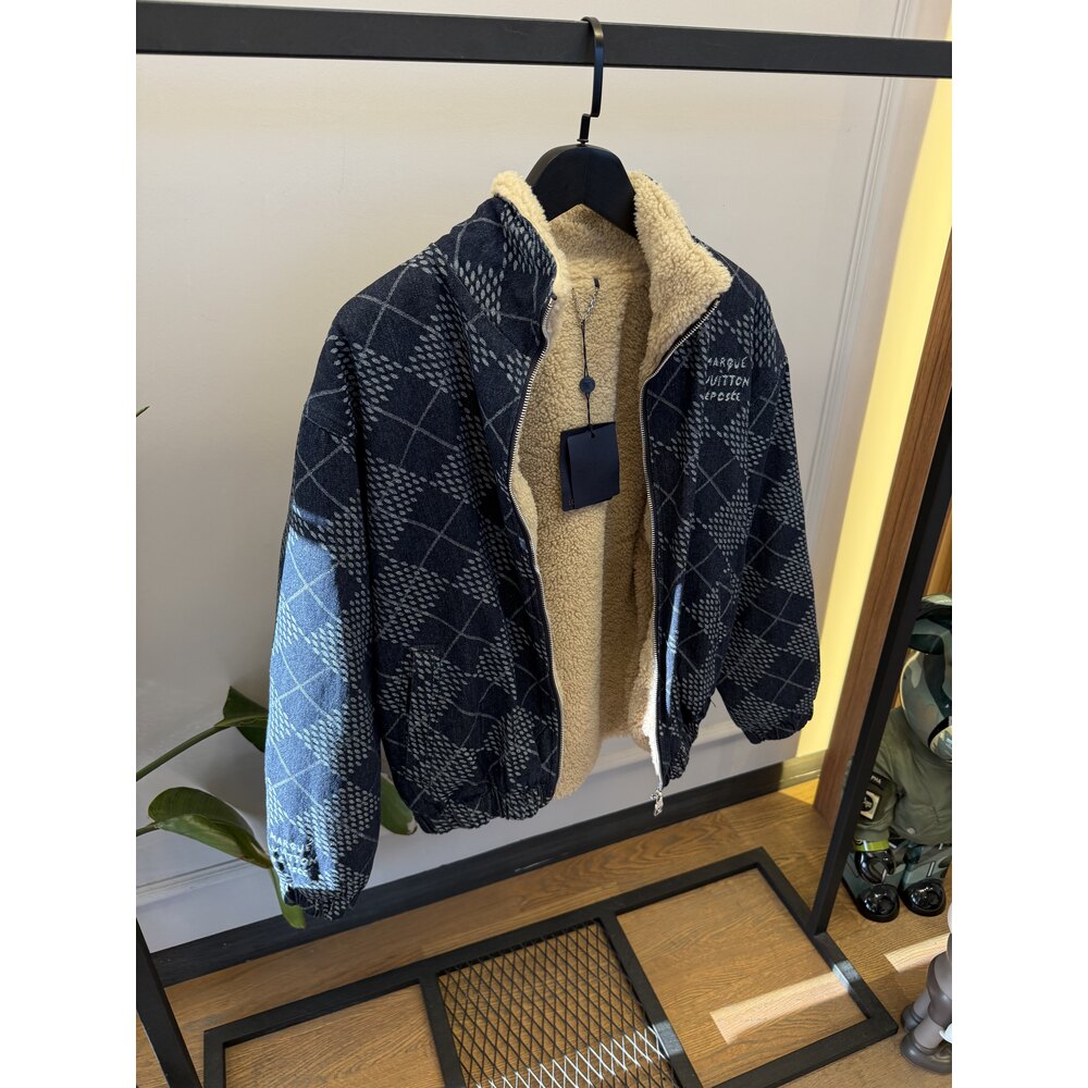 LVU - Ceket - Denim Fleece - Mavi 