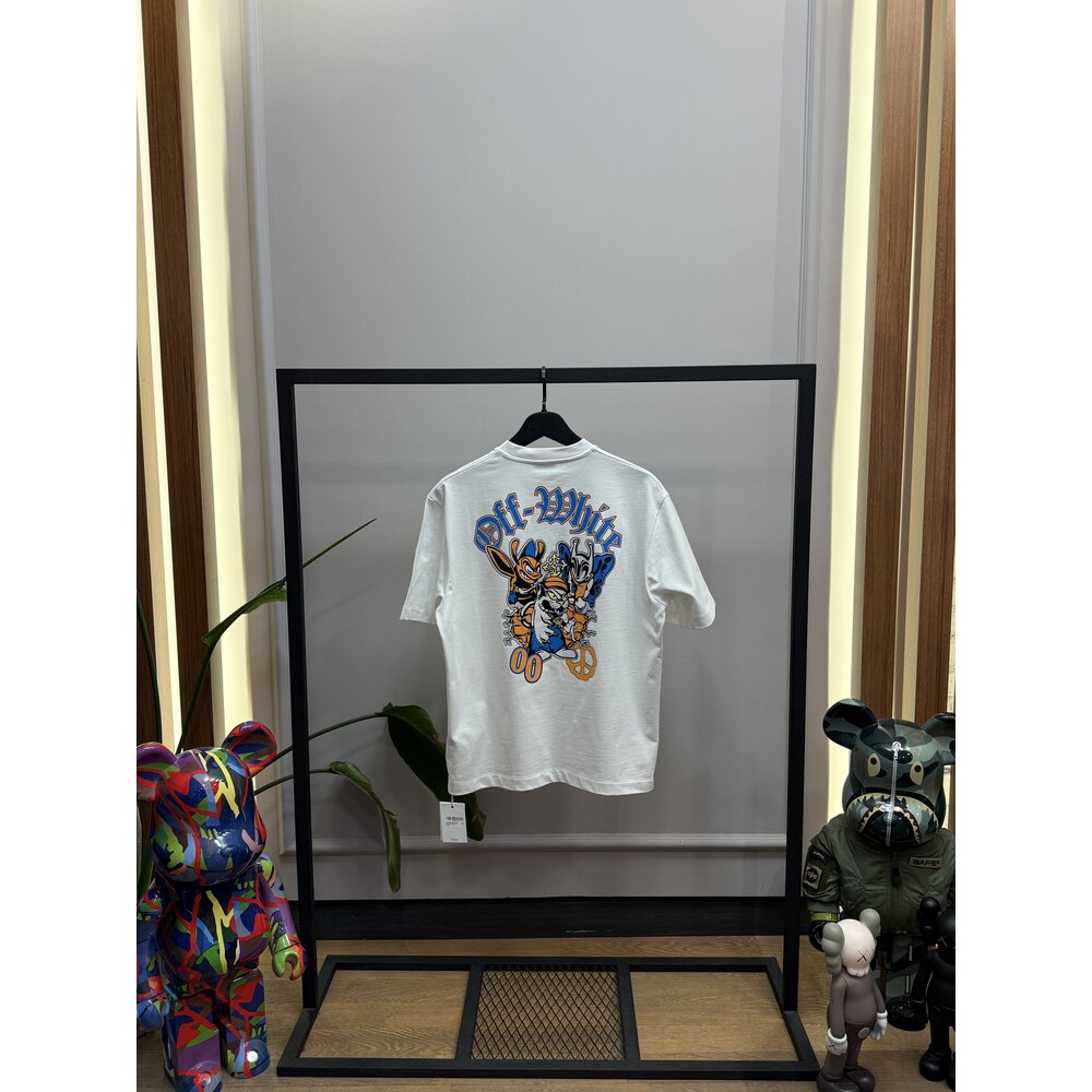 OW - Tshirt - Gang Skate - Beyaz