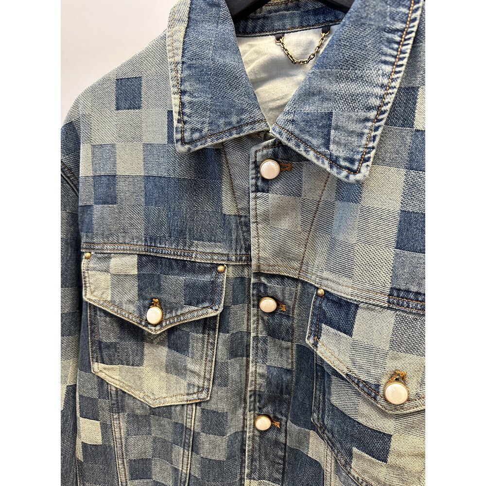 LVU - Ceket - Denim Chain Earcuff - Lacivert