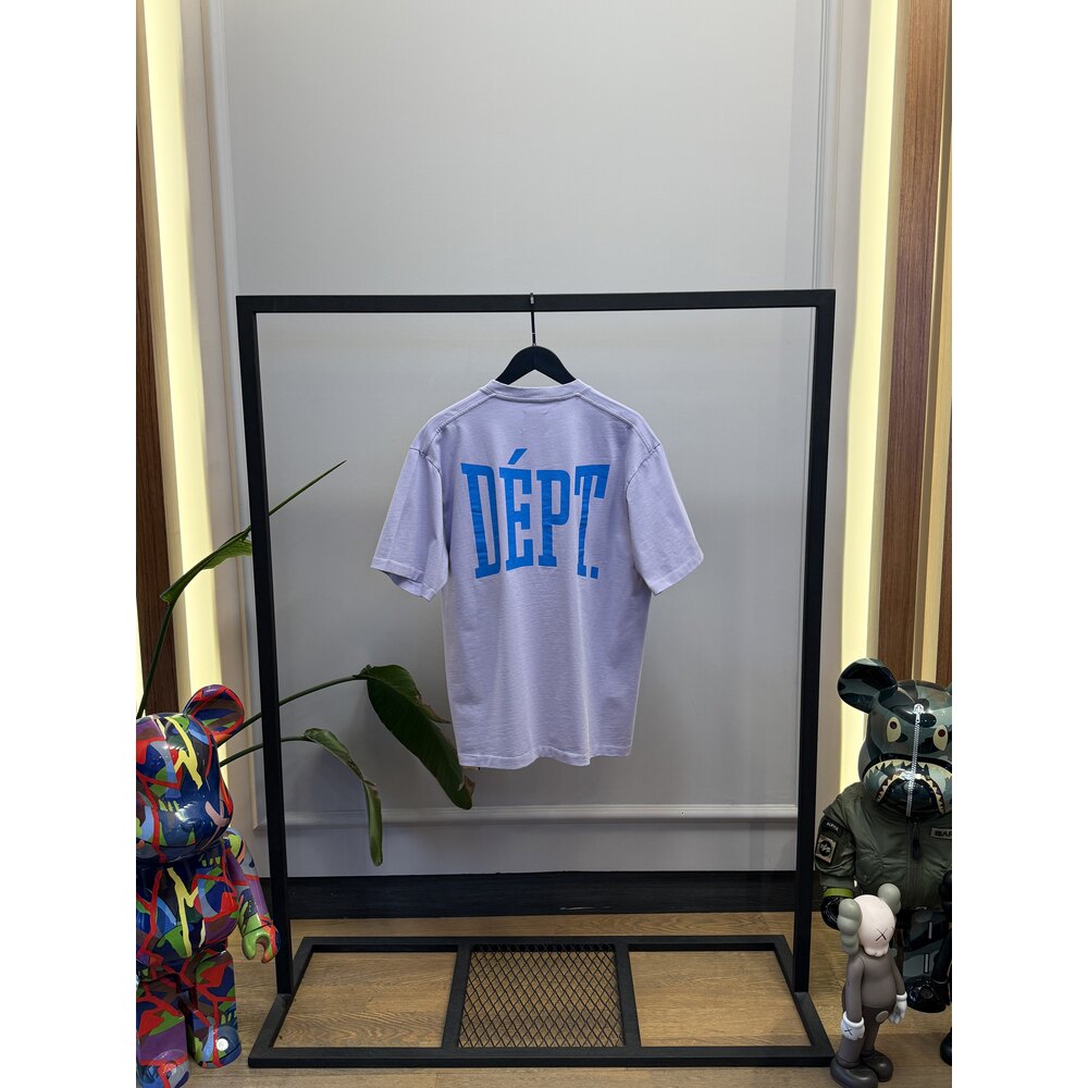 GDT - Tshirt - Back Logo - Mor Mavi 