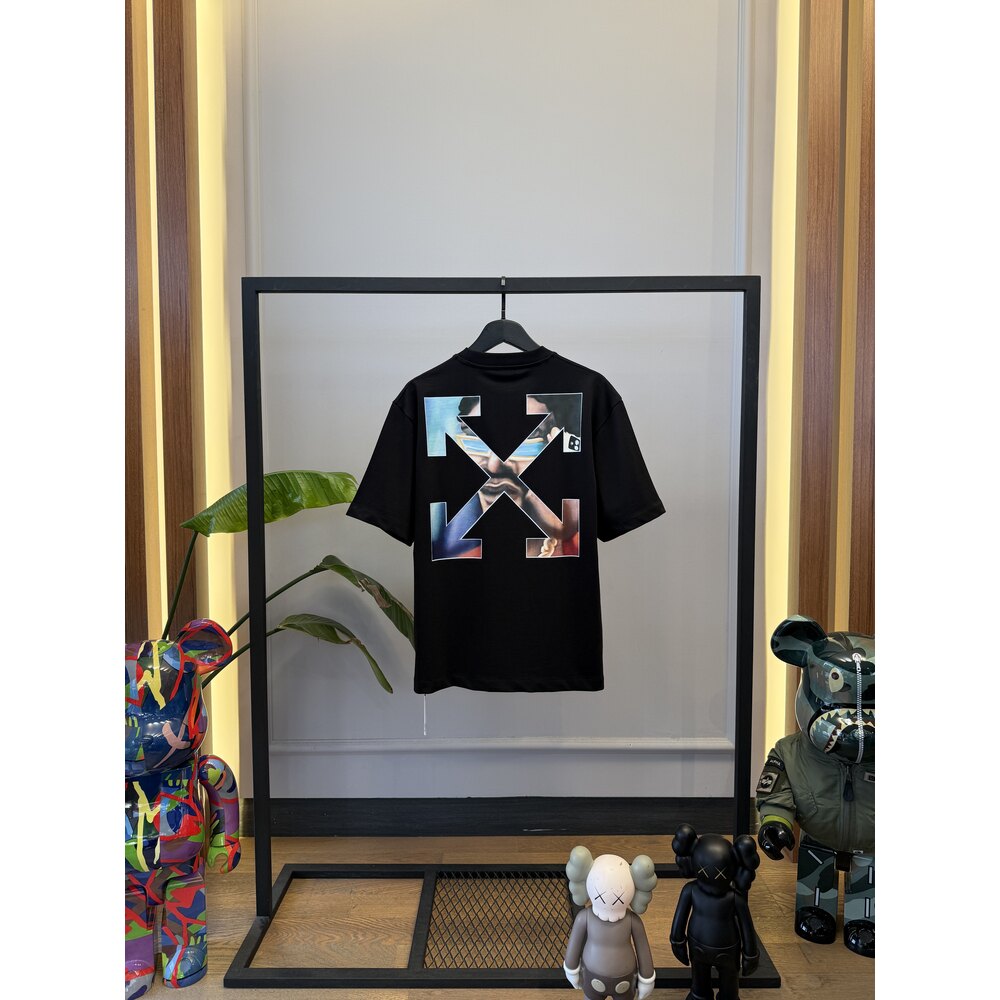 OW - Tshirt - Barber Arrow - Siyah