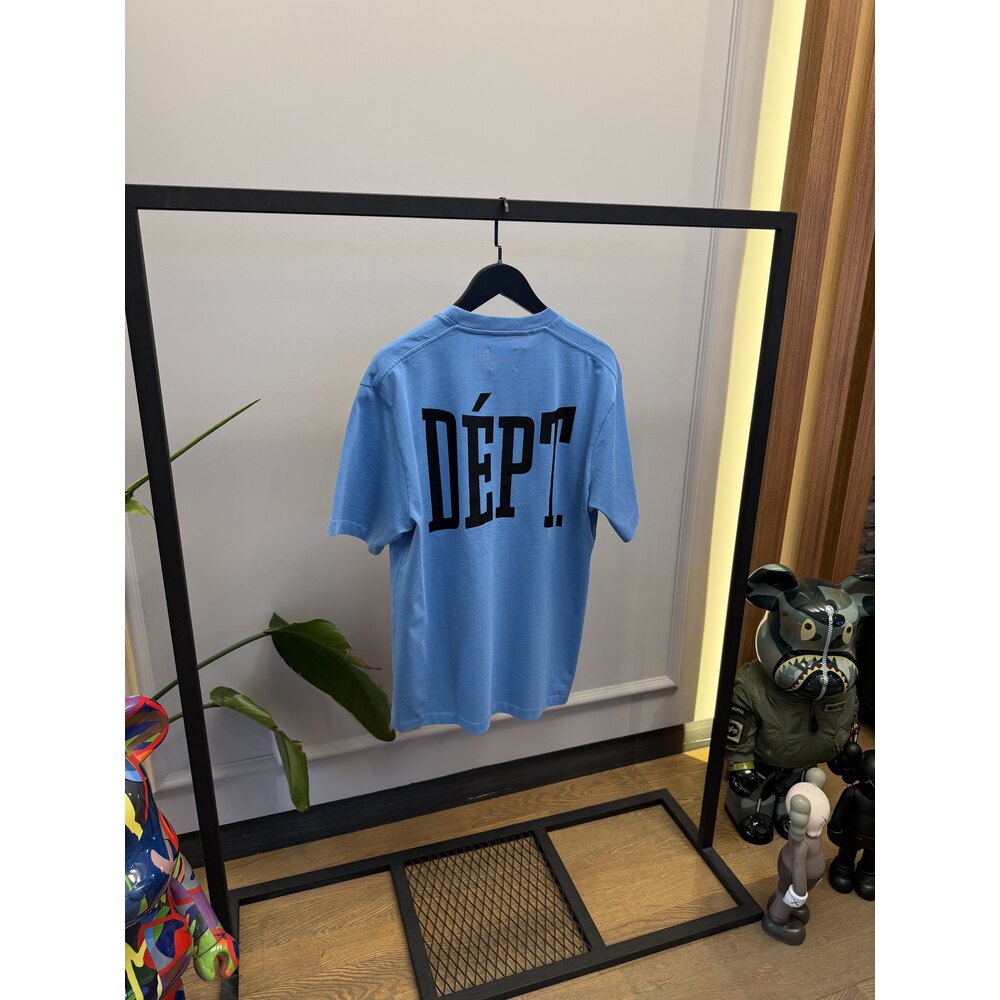 GDT - Tshirt - Back Logo - Mavi Siyah