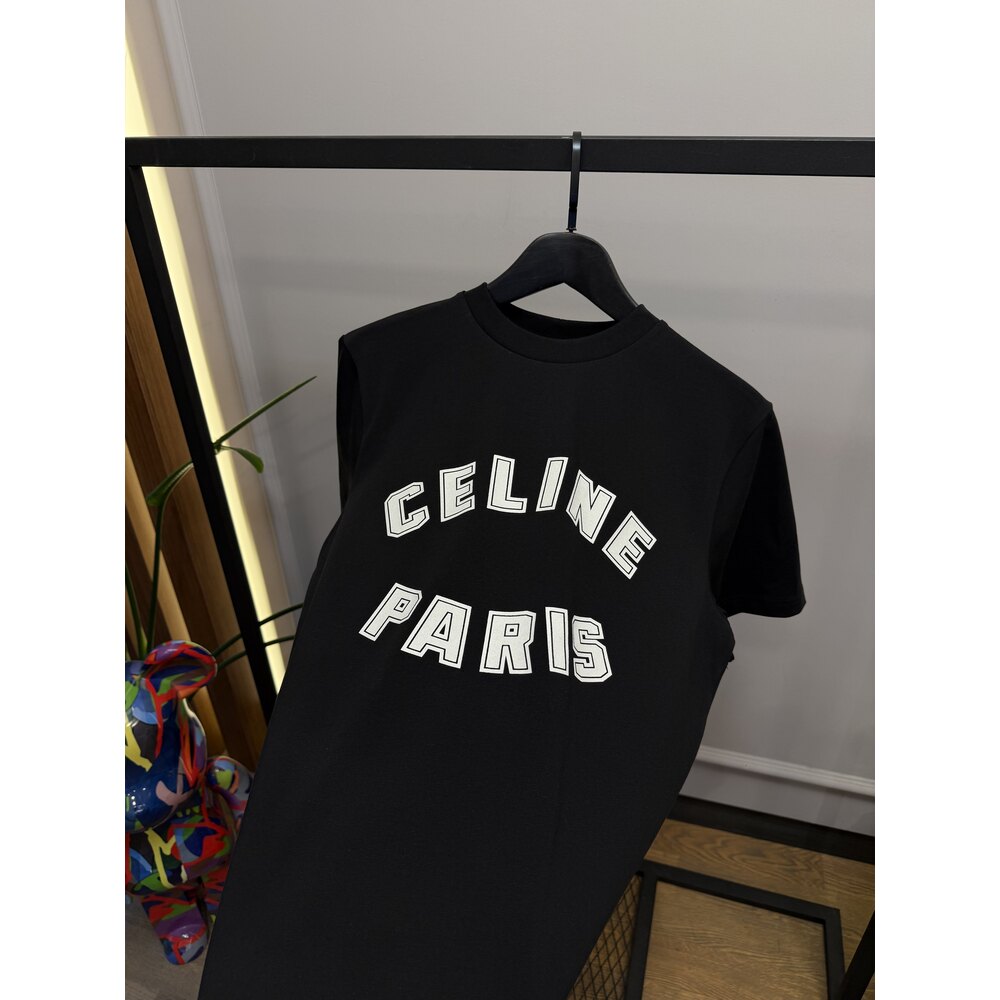 CLN - Tshirt - Paris Logo - Siyah 