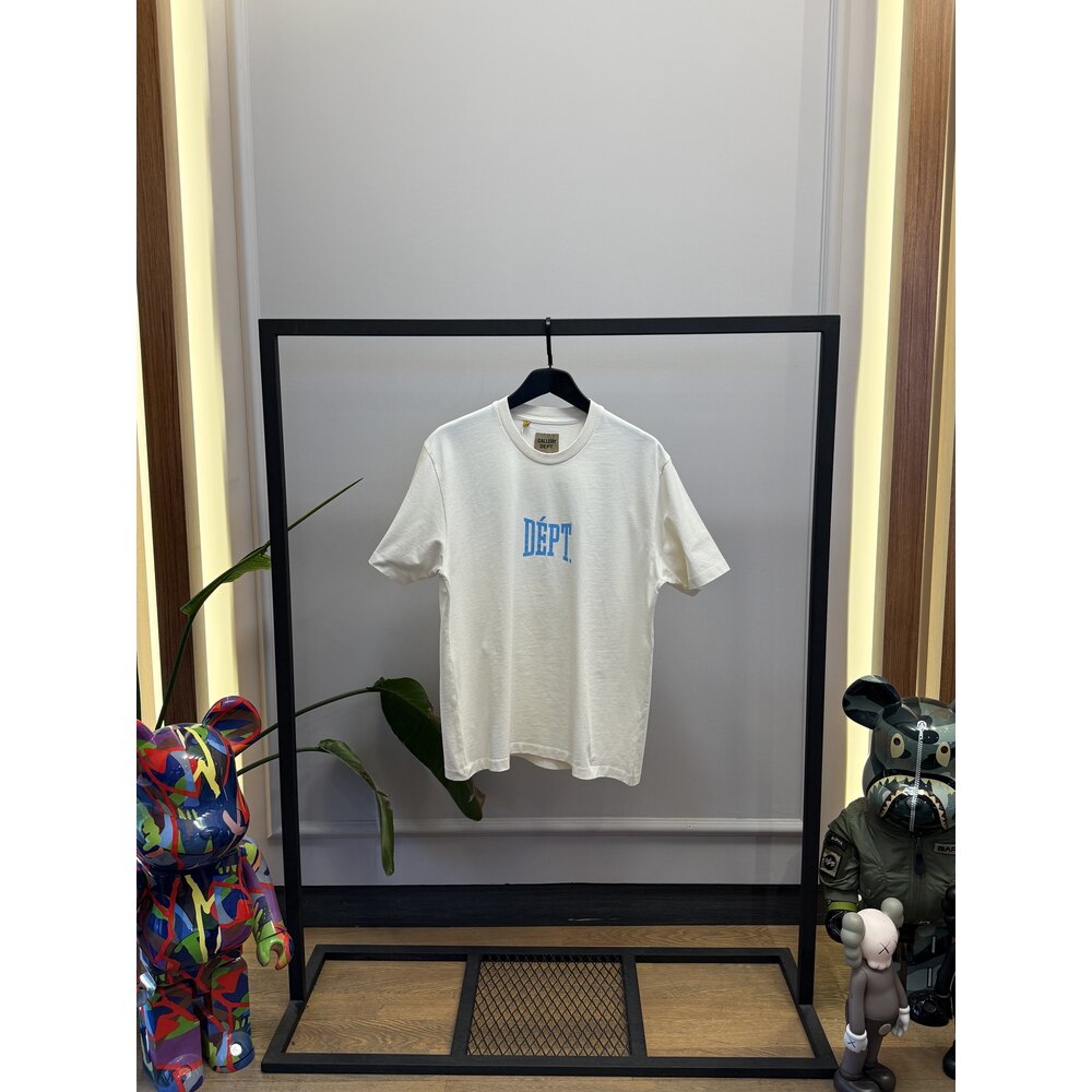 GDT - Tshirt - Back Logo - Beyaz Mavi 