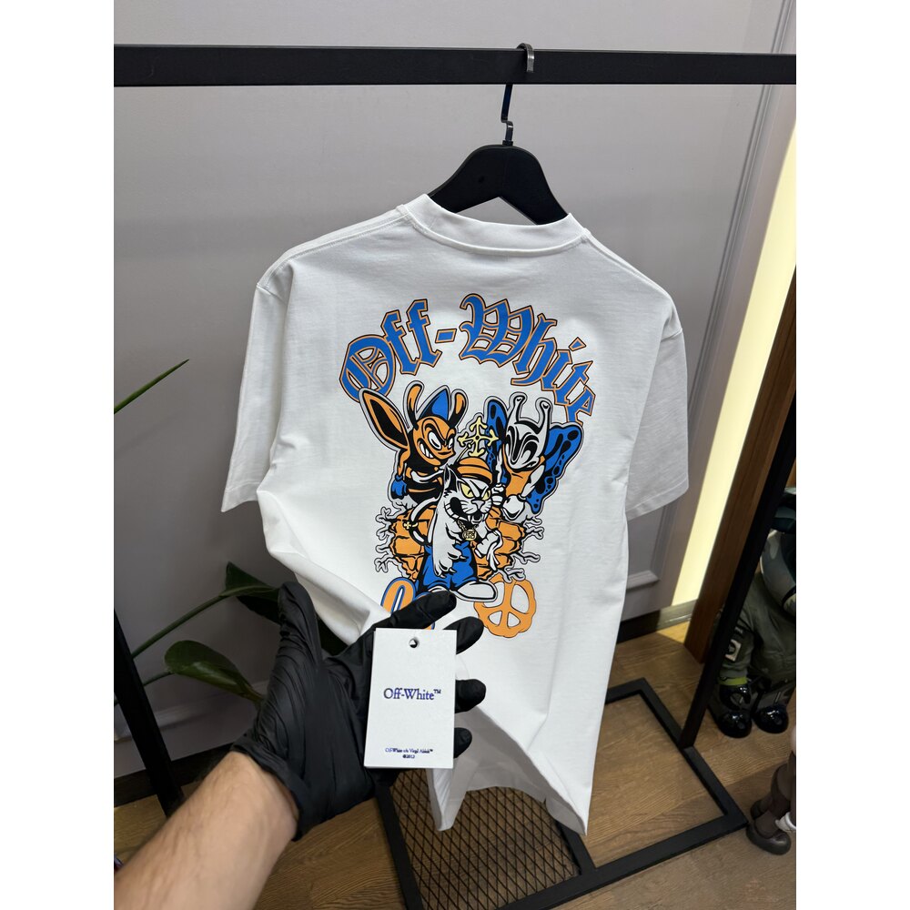 OW - Tshirt - Gang Skate - Beyaz